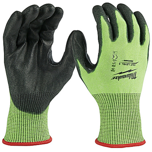 HI VIS CUT 5 POLY XXL(12)