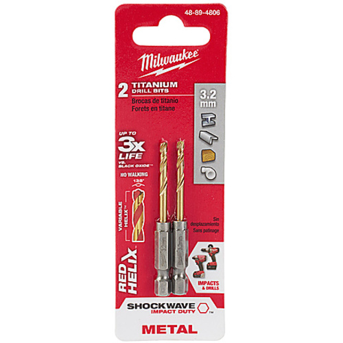 METRIC SHOCKWAVE TITANIUM RED HELIX 3.2 MM