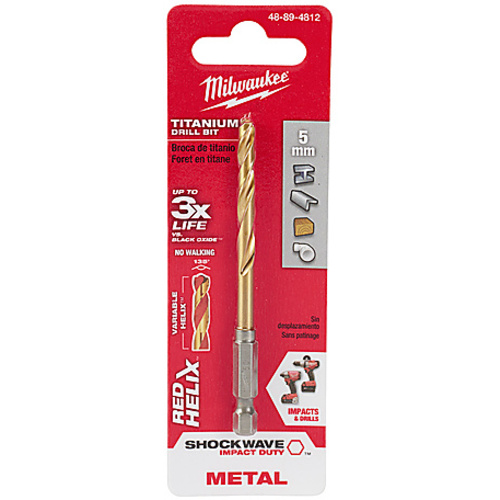 METRIC SHOCKWAVE TITANIUM RED HELIX 4.5 MM