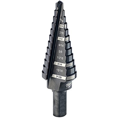 ‎#4 Step Drill Bit, 3/16″ - 7/8″ by 1/16″