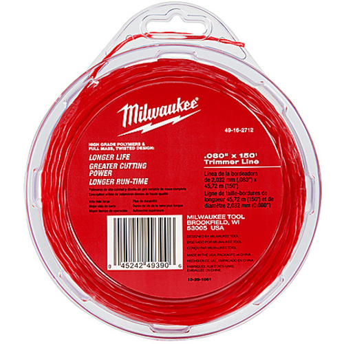 0.080″ × 150' Trimmer Line
