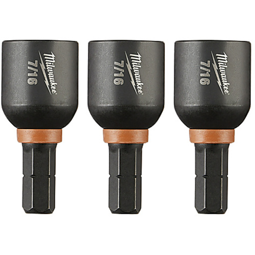 SHOCKWAVE Impact Duty 7/16″ Insert Magnetic Nut Driver 3PK
