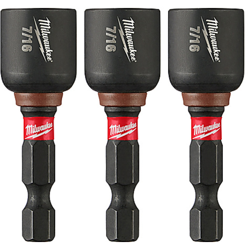 ‎SHOCKWAVE Impact Duty 7/16″ × 1-7/8″ Magnetic Nut Driver 3PK