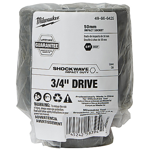 IMP DTY 3/4DR 50MM DP 6PT