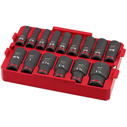 IMP SKT 1/2DR 15PC SAE