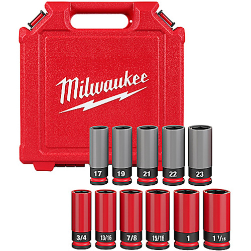 SAE/MM 11PC LUG NUT SKT