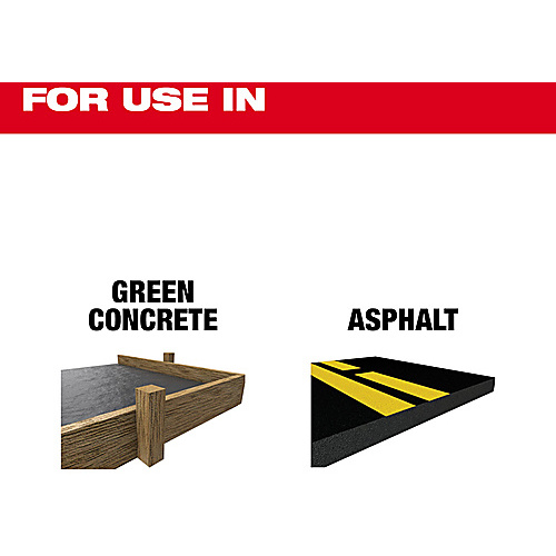 12″ Asphalt & Green Concrete Segmented