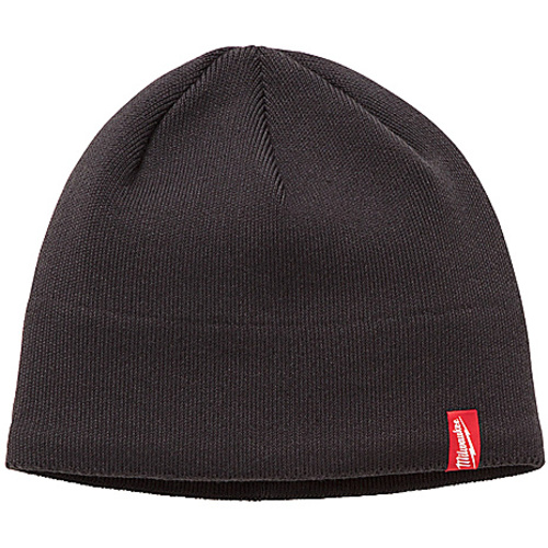 Fleece Lined Beanie, Black
