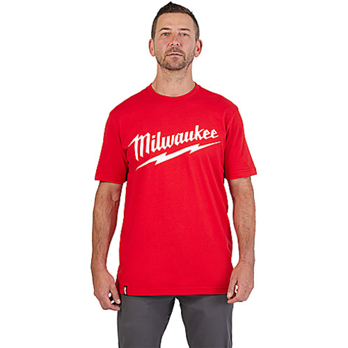 HD T-SHIRT-SS LOGO RED M