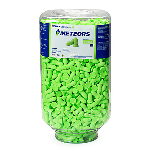 Moldex Meteors EcoStation XL Disposable Foam Earplug Dispenser Refill 6538, NRR 33dB