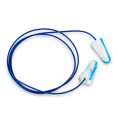 Moldex SparkPlugs Metal Detectable Corded Disposable Foam Earplug 6615, NRR 33dB