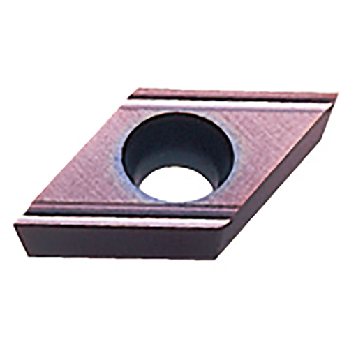 DCET 21.5 R-SN VP15TF, 0 mm Corner Radius, 2.38 mm Thick, 6.35 mm Inscribed Circle, Turning Indexable Insert