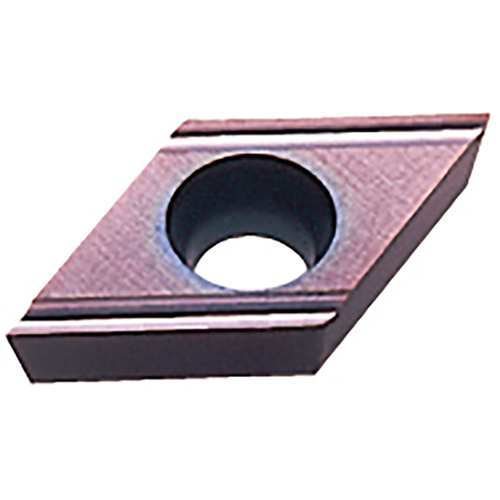 DCET 32.5 LW-SN VP15TF, 0.03 mm Corner Radius, 3.97 mm Thick, 9.525 mm Inscribed Circle, Turning Indexable Insert