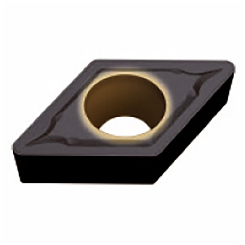 DCMT 32.52 MK MC5015, 0.8″ Corner Radius, 0.156″ Thick, 3/8″ Inscribed Circle, Turning Indexable Insert