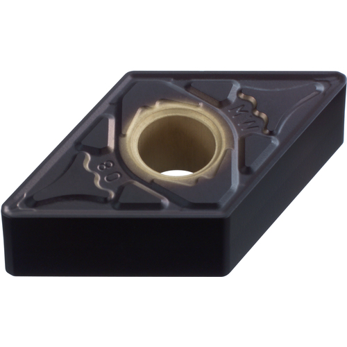 DNMX 432 MW UC5115, 0.8 mm Corner Radius, 4.76 mm Thick, 12.7 mm Inscribed Circle, Turning Indexable Insert