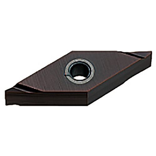 VNGG 330.5 L-F VP15TF, 0.2 mm Corner Radius, 4.76 mm Thick, 9.525 mm Inscribed Circle, Turning Indexable Insert