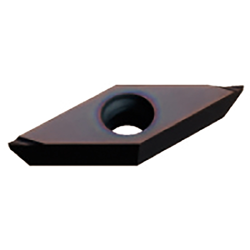 VPET 1.51.50.5 R-SRF VP15TF, 0.2 mm Corner Radius, 2.38 mm Thick, 4.76 mm Inscribed Circle, Turning Indexable Insert