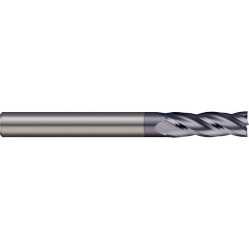 ‎AEMM-140-4X 14mm × 83mm OAL 4 Flute Micrograin Carbide End Mill - AlTiN