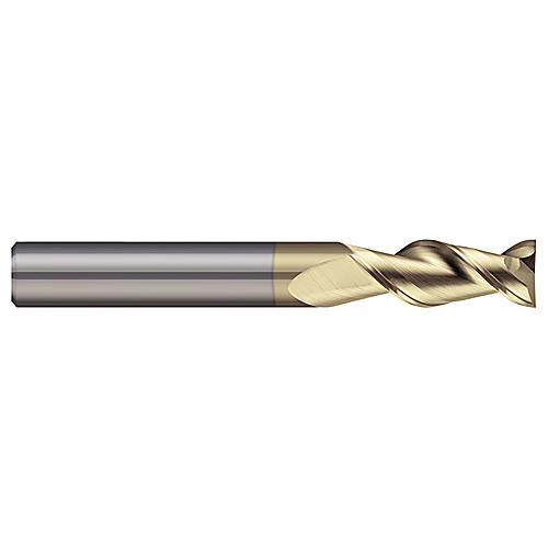 ‎ARMM-080-2S 8mm × 63mm OAL 2 Flute High Tech End Mill - AlTiN