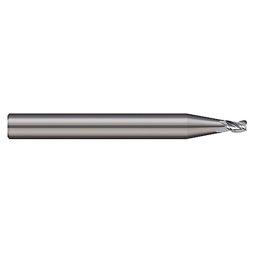 ‎MEF-093-125-005 .0930 × 1-1/2 OAL 2 Flute Extra Fine Carbide Hard Milling Miniature End Mill - Uncoated