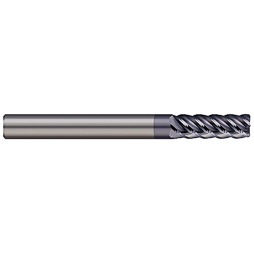 ‎ARC-375-5-060X 3/8 × 2-1/2 OAL 5 Flute High Tech End Mill - AlTiN