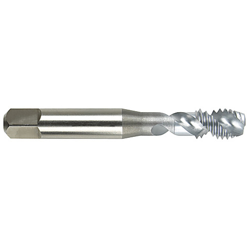 ‎1/4″ - 28 2-Flute, H4 Series/List # 2093S Spiral Flute Tap