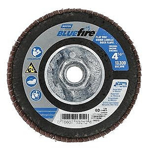 ‎4-1/2″ × 1/4″ × 5/8″-11 20X High Performance Flap Disc Type 29 Conical 60 Grit