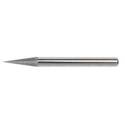 ‎1/4″ × 3″ Electroplated Diamond Hone-100 Grit; 12 Degree Included Angle