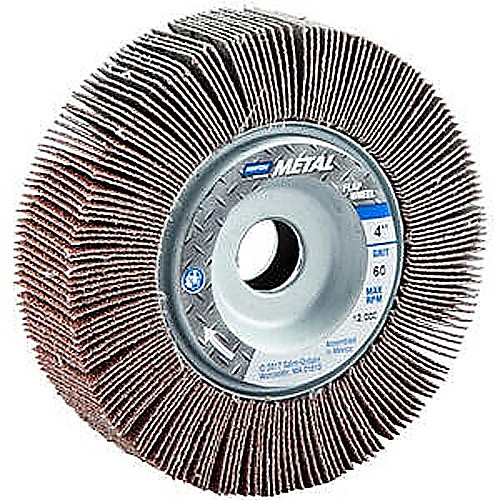 4″ × 1″ × 5/8″ Metalite R265 Flap Wheel 60 Grit Aluminum Oxide