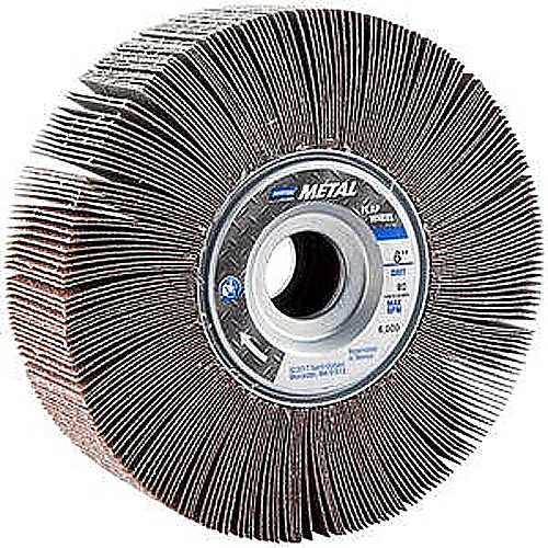 6″ × 2″ × 1″ Metalite R265 Flap Wheel 80 Grit Aluminum Oxide
