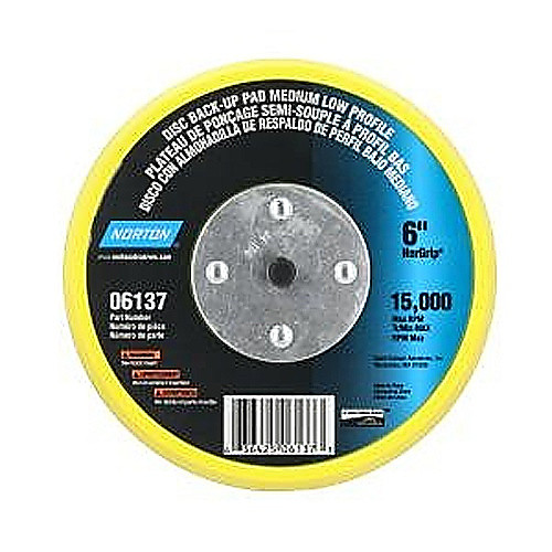 6″ MED NORGRIP BK-UP LOW