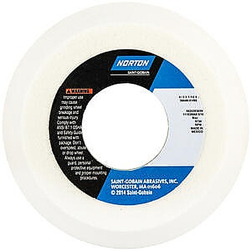 ‎4″ / 3″ × 1-1/2″ × 1-1/4″ 38A Toolroom Wheel Type 11 Flaring Cup 80 Grit Aluminum Oxide