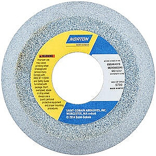 ‎4″ / 3″ × 1-1/2″ × 1-1/4″ SG Toolroom Wheel Type 11 Flaring Cup 60 Grit Ceramic Alumina