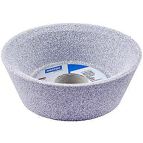 ‎5″ / 3-3/4″ × 1-3/4″ × 1-1/4″ 32A Toolroom Wheel Type 11-Flaring Cup 46 Grit Aluminum Oxide