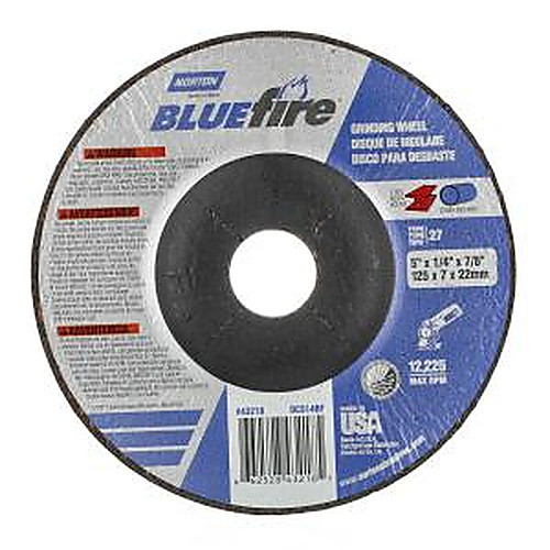 5 × 1/4 × 7/8″ BlueFire Grinding Wheel ZA 24 S Type 27