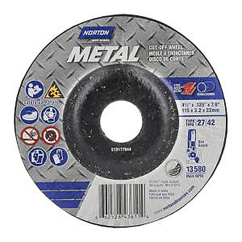 ‎4-1/2″ × 1/8″ × 7/8″ Gemini Non-Woven Depressed Center Wheel Type 27 24 Grit