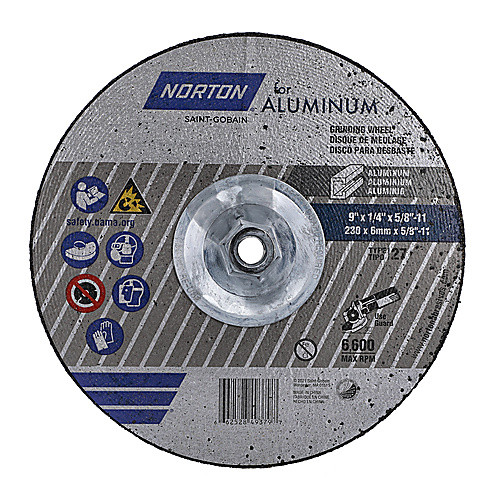 9X1/4X5/8″ GRIND WHL ALUM