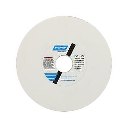 ‎7 × 1/2 × 1-1/4″ Toolroom Wheel 4″ 38A 100 J VBE Type 01