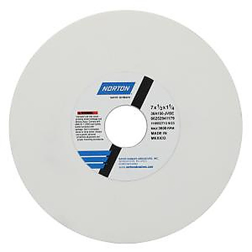 ‎7 × 1/2 × 1-1/4″ Toolroom Wheel 4″ 38A 150 J VBE Type 01