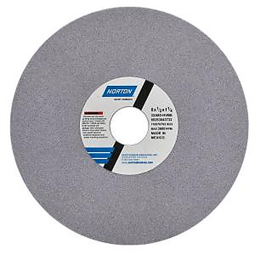 ‎8 × 1/2 × 1-1/4″ Toolroom Wheel 4″ 32A 80 H VBE Type 01
