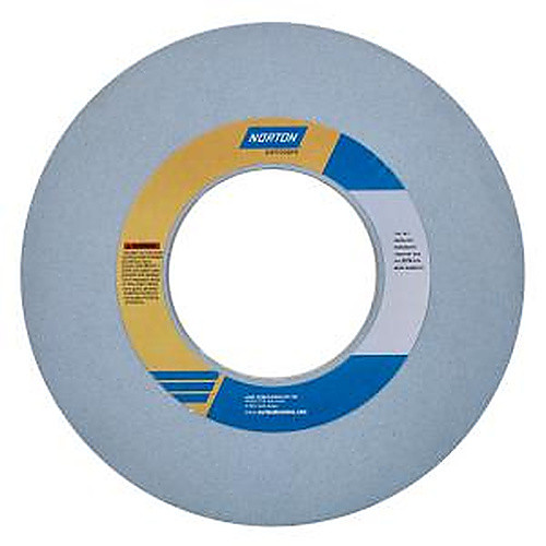12″ × 1″ × 5″ Norton SG Surface/Cylindrical Wheel Type 01 Straight 80 Grit Ceramic Alumina