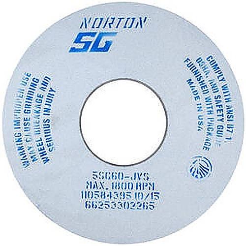 ‎14″ × 1-1/2″ × 5″ SG Toolroom Wheel Type 20 Concave One side 60 Grit Ceramic Alumina