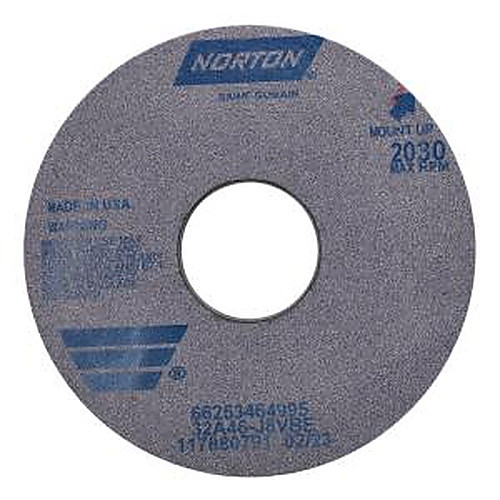 16″ × 2″ × 5″ 32A Cylindrical Wheel Type 01 Straight 46 Grit Aluminum Oxide