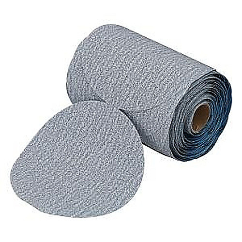 6″ Durite No-Fil Paper PSA Disc Roll P120 Grit A475 Silicon Carbide