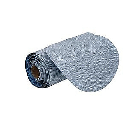 6″ Durite No-Fil Paper PSA Disc Roll P320 Grit A475 Silicon Carbide