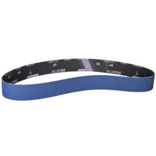 2″ × 72″ NorZon Plus R823 Narrow Belt 100 Grit Zirconia Alumina