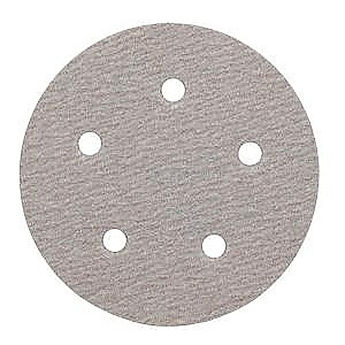 5″ × 1/4″ OP A275 No-Fil Paper H&L Vacuum Disc 180 Grit Aluminum Oxide