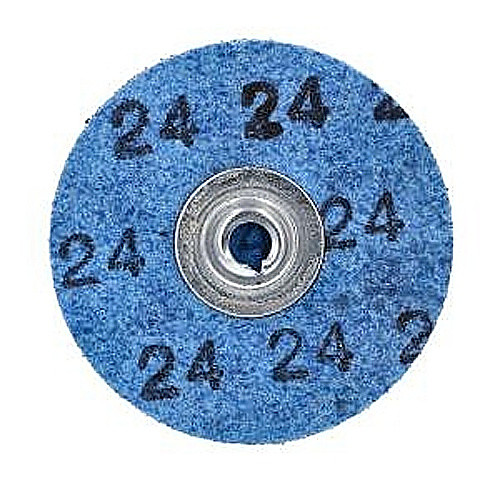 2″ × 1/4″ Metalite R228 Cloth Quick Change Disc Type TS/II 24 Grit Aluminum Oxide