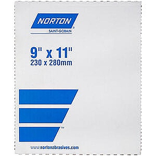 11″ × 9″ Black Ice T214 Paper Sheet 500 Grit Ultra Fine Aluminum Oxide