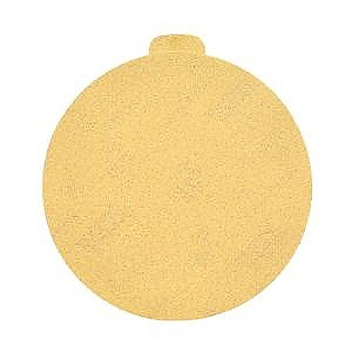 6″ × 1/4″ Gold Reserve A296 Paper Disc 80 Grit Aluminum Oxide
